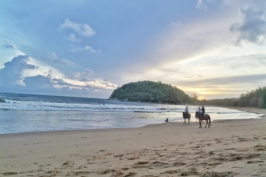 Layan beach, Phuket: the Andaman side
